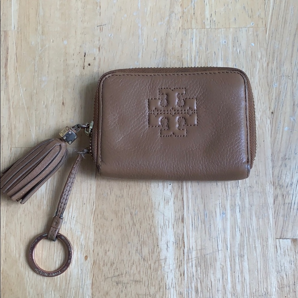 Tory Burch key chain wallet